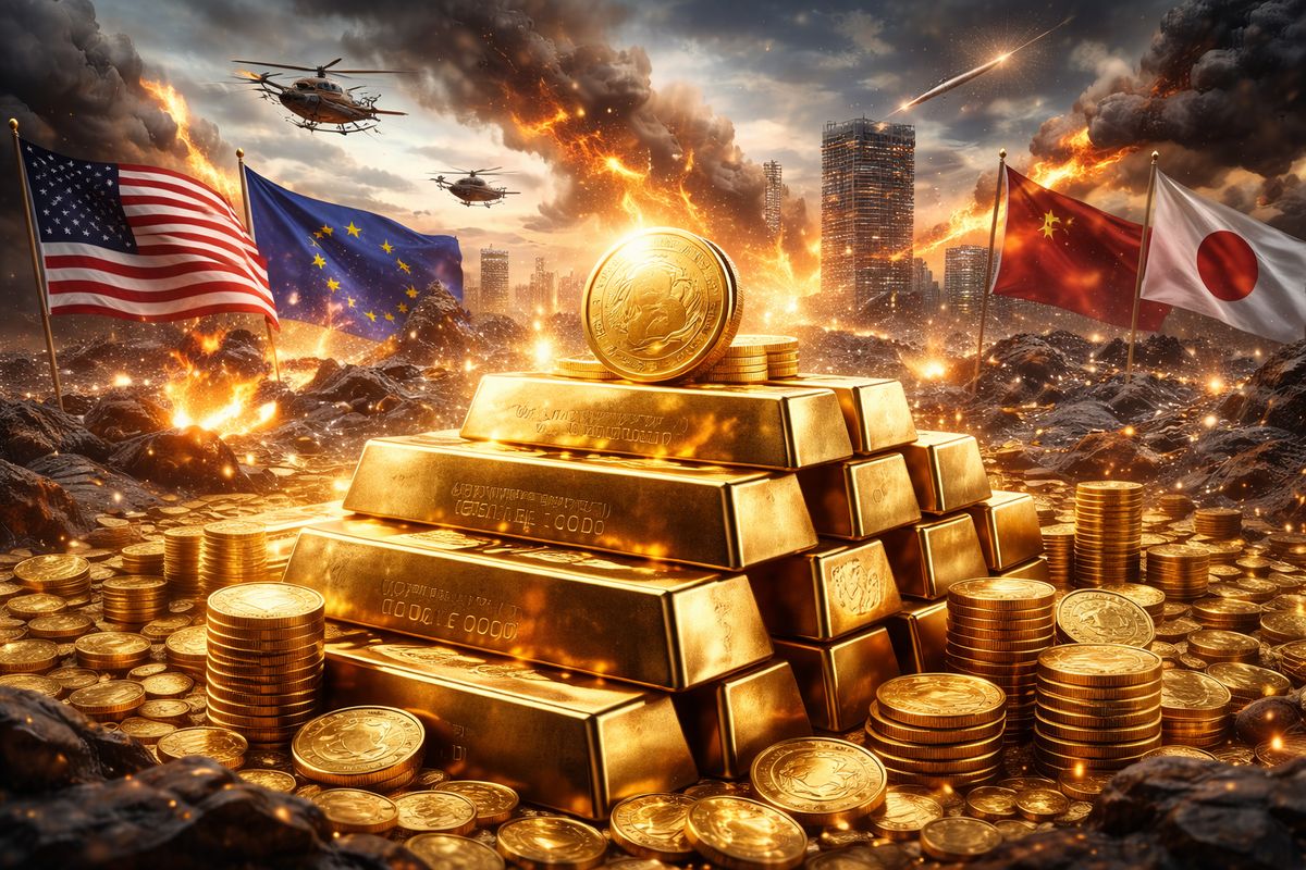 Analisis Emas Turun Lagi, Trump Ancam Eskalasi ke Iran - Data Pasar 2026-03-26