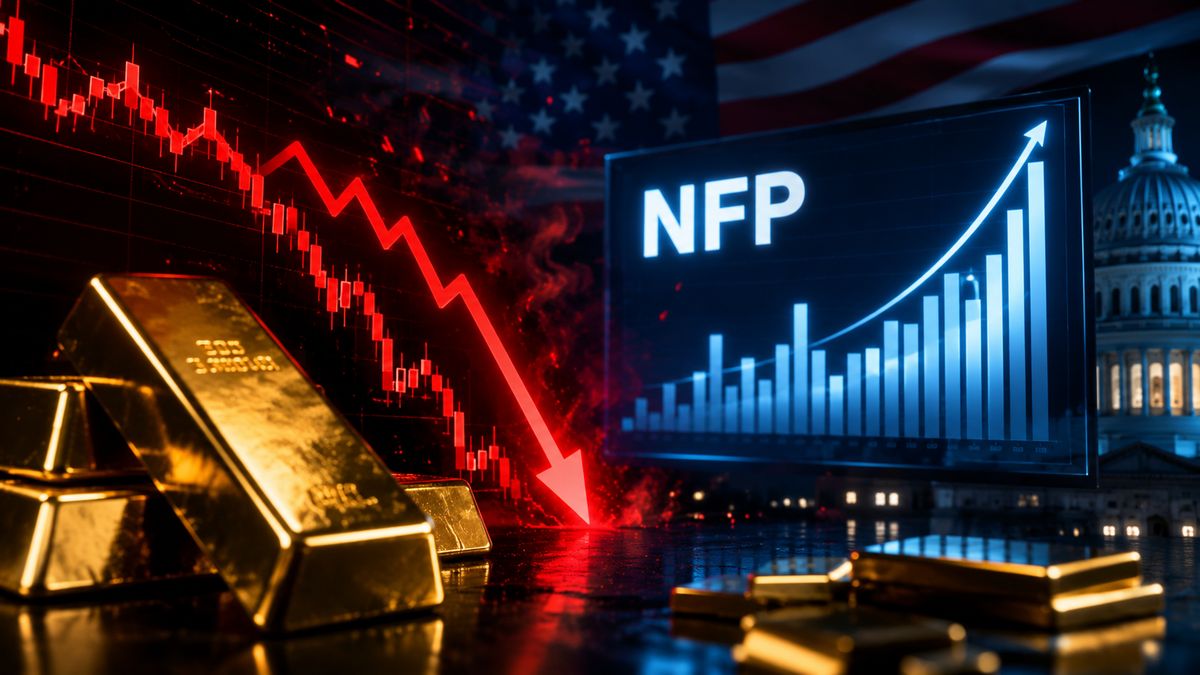 Analisis Emas Jatuh, NFP Kuat Hapus Keuntungan Setahun - Data Pasar 2026-06-06