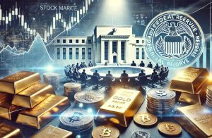 Emas Melemah Ekspektasi Rate Hike Fed Kian Menguat