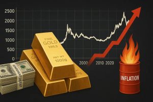 Emas Turun, Inflasi Kembali Jadi Ancaman